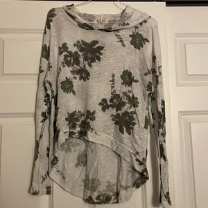 Long sleeve light weight hoodie